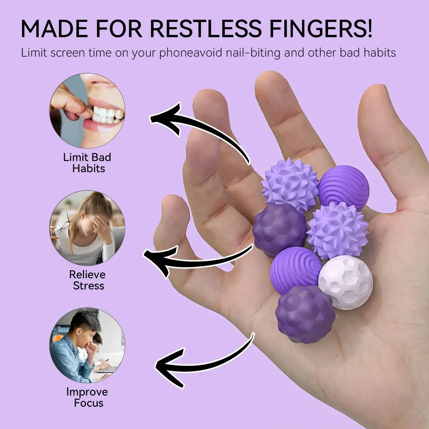 Magnetic Fidget Balls – Satisfying Stress Toy