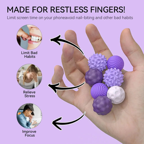 Magnetic Fidget Balls – Satisfying Stress Toy