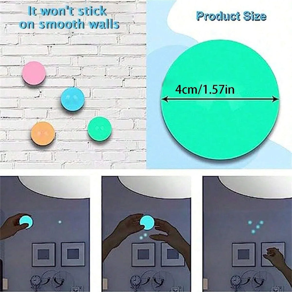 Glow Sticky Balls – Fun Squeeze Fidget Set