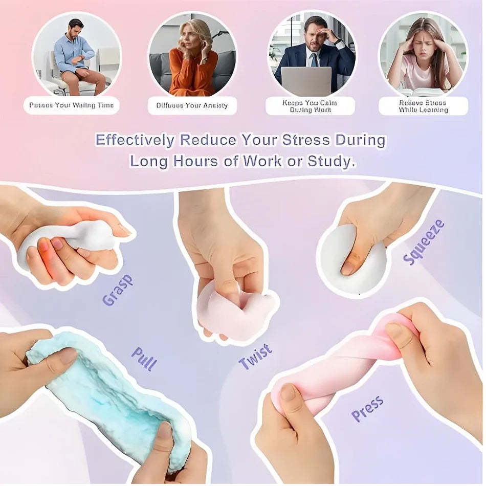 Shapeable Squishy Ball – Creative Stress Toy