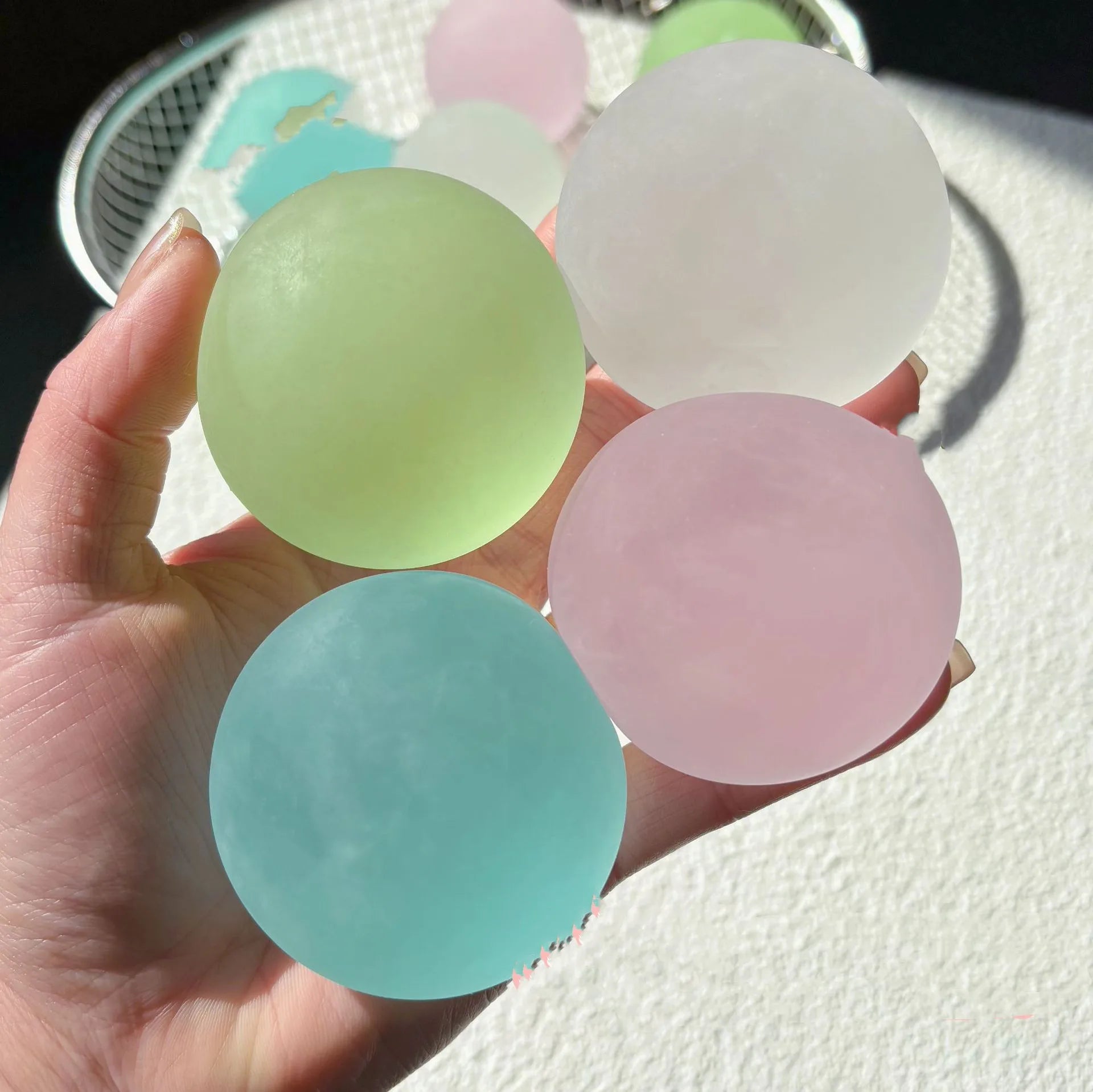 Slow Rise Squishy Ball – Relaxing Stress Toy