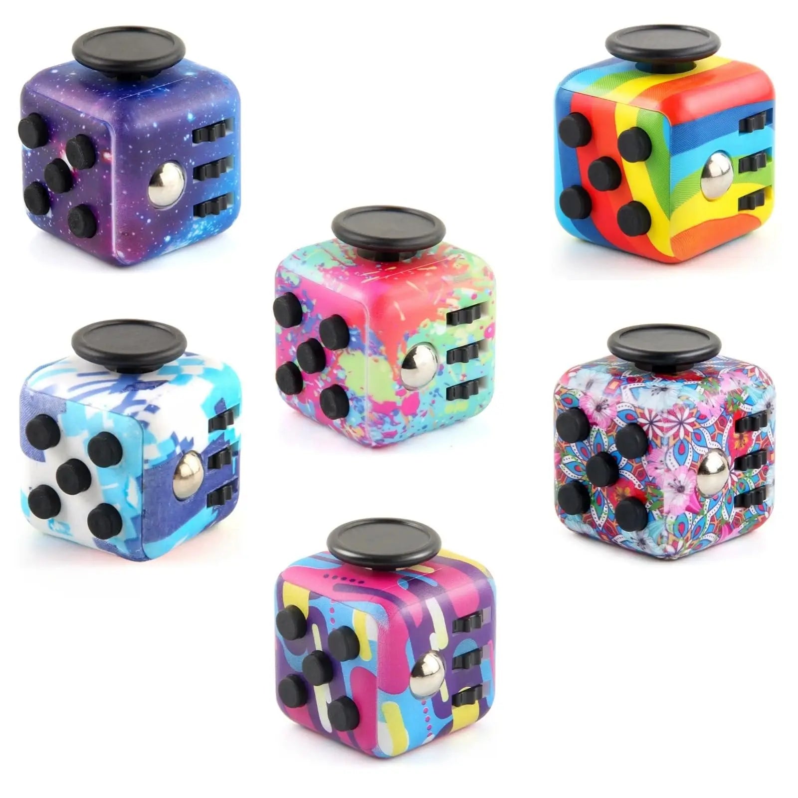 6 in 1 fidget cube - best in all worlds🔥🤩