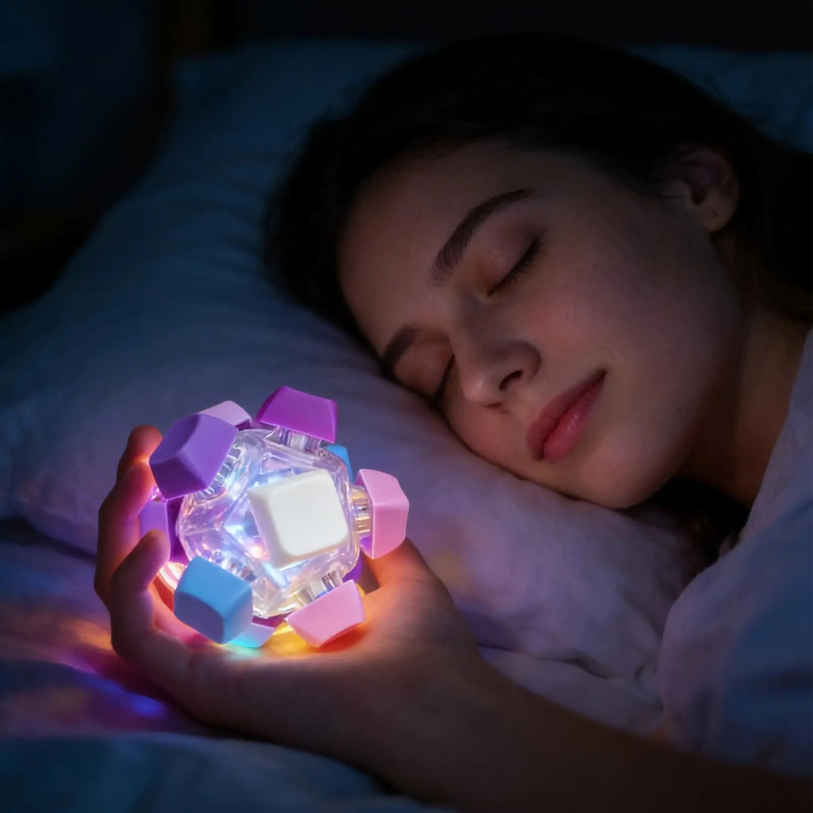 Mini Keyboard Clicker – Light-Up Fidget Toy😴😵‍💫