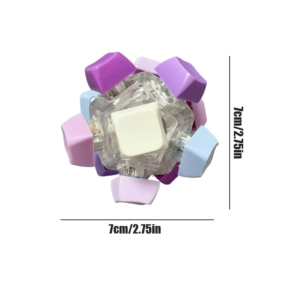Mini Keyboard Clicker – Light-Up Fidget Toy😴😵‍💫