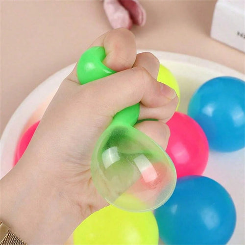 Glow Sticky Balls – Fun Squeeze Fidget Set