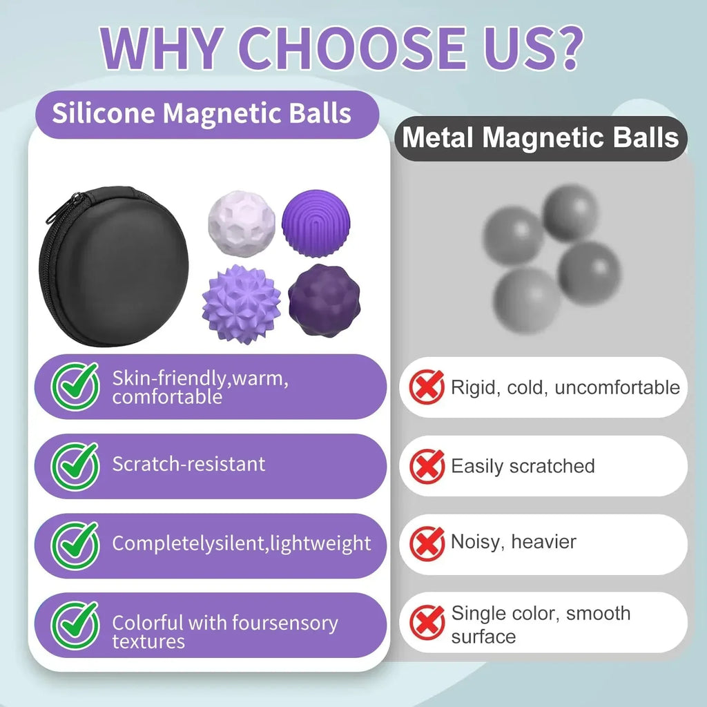 Magnetic Fidget Balls – Satisfying Stress Toy