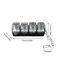 Mini Keyboard Clicker – Light-Up Fidget Toy